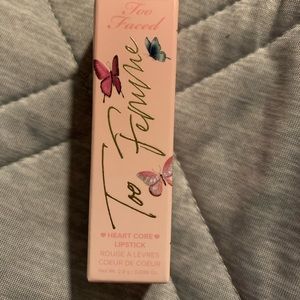 Too Faced Too Femme Heart Core Lipstick in 01 Never Grow Up